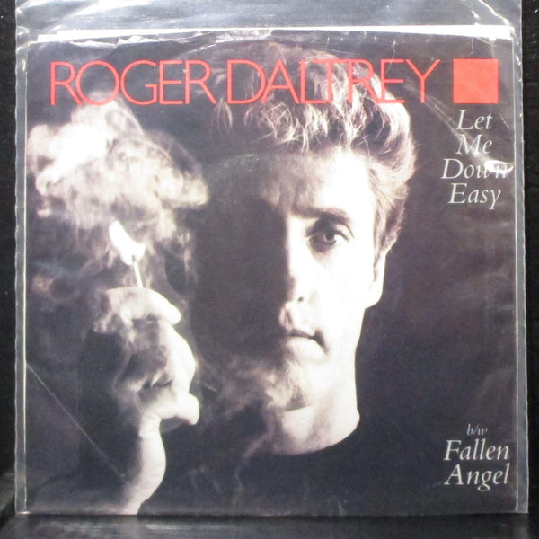 Roger Daltrey - Let Me Down Easy / Fallen Angel 7" Mint- Vinyl 45 Atlantic 1985 - Shuga Records
