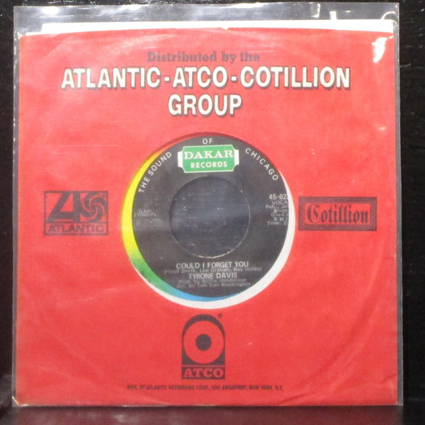 Tyrone Davis - Could I Forget You / Just My Way Of Loving You 7" Mint- 45 Dakar - Shuga Records