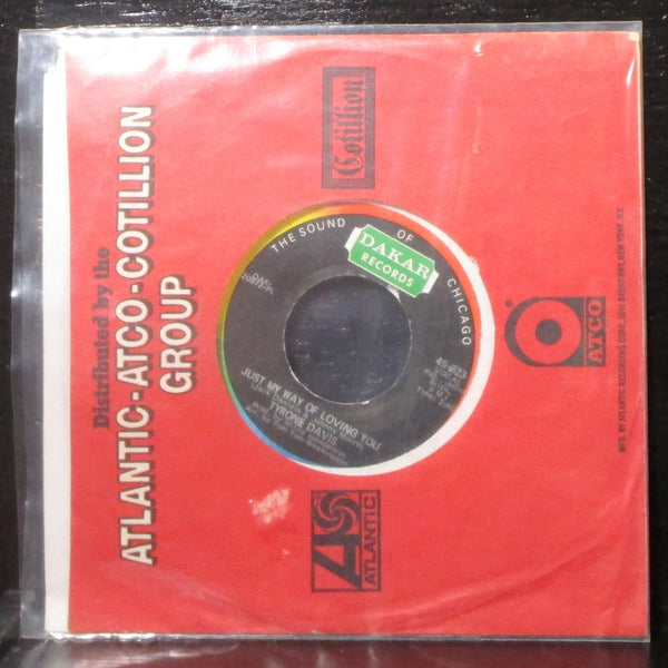 Tyrone Davis - Could I Forget You / Just My Way Of Loving You 7" Mint- 45 Dakar - Shuga Records