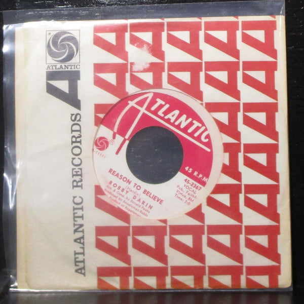 Bobby Darin - The Girl That Stood Beside Me 7" Mint- Promo Vinyl 45 Atlantic - Shuga Records