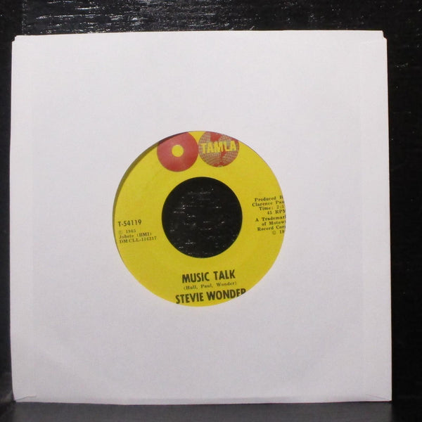 Stevie Wonder - High Heel Sneakers / Music Talk 7" Mint- Vinyl 45 Tamla T-54119 - Shuga Records