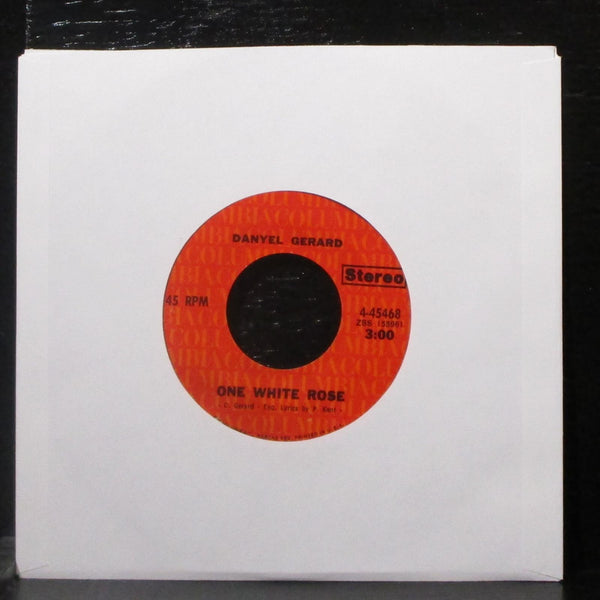 Danyel Gerard - Butterfly / One White Rose 7" VG+ Vinyl 45 Columbia 4-45468 USA - Shuga Records