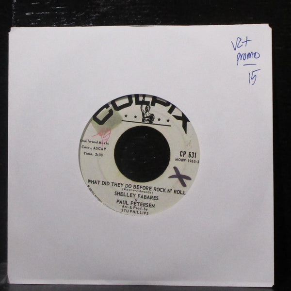 Shelley Fabares & Paul Petersen - Very Unlikely 7" VG+ Promo 45 Colpix CP 631 - Shuga Records