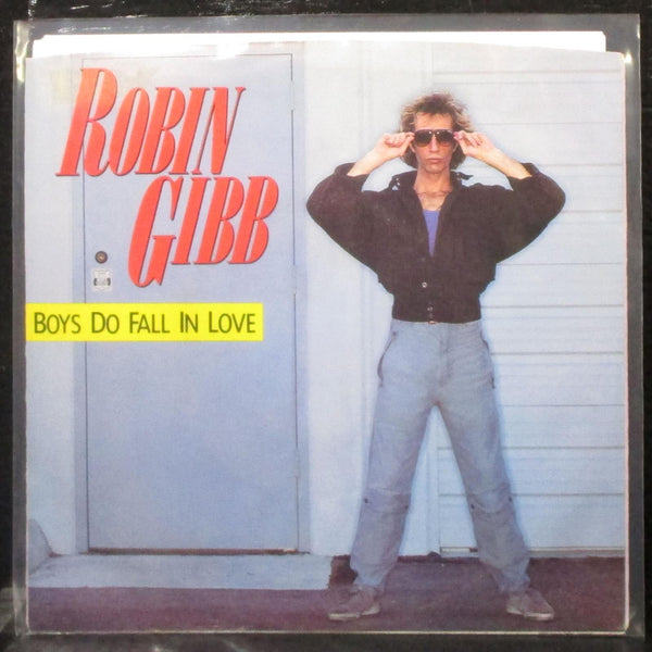 Robin Gibb - Boys Do Fall In Love / Diamonds 7" Mint- Vinyl 45 Mirage 7-99743 - Shuga Records