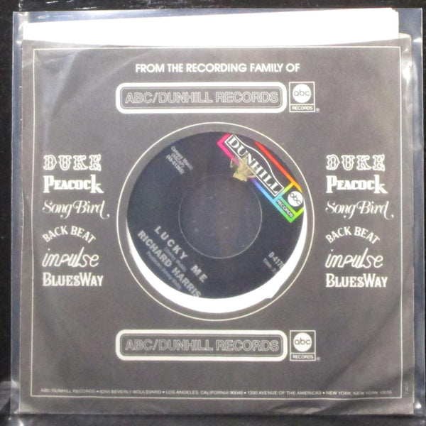 Richard Harris - The Yard Went On Forever / Luck Me 7" Mint- 45 Dunhill D-4170 - Shuga Records