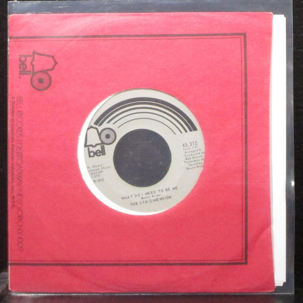 The 5th Dimension - Living Together, Growing Together 7" Mint- Vinyl 45 Bell - Shuga Records