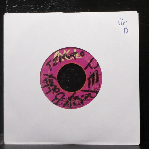 The Vibrations - Soul A Go-Go / And I Love Her 7" VG Vinyl 45 Okeh 4-7257 USA - Shuga Records