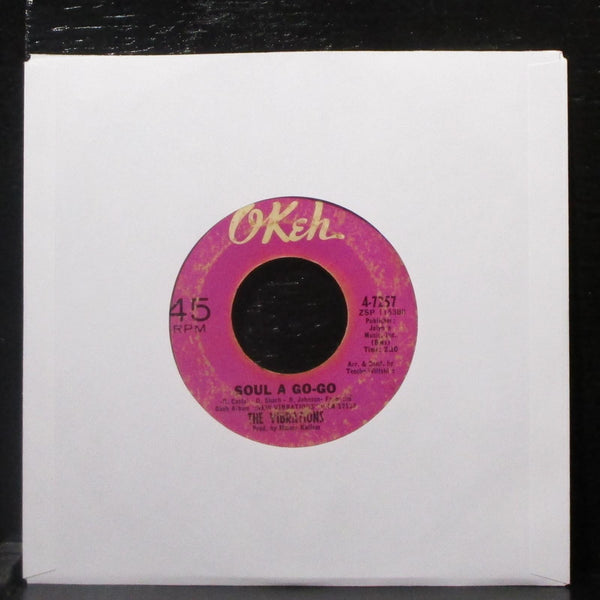The Vibrations - Soul A Go-Go / And I Love Her 7" VG Vinyl 45 Okeh 4-7257 USA - Shuga Records