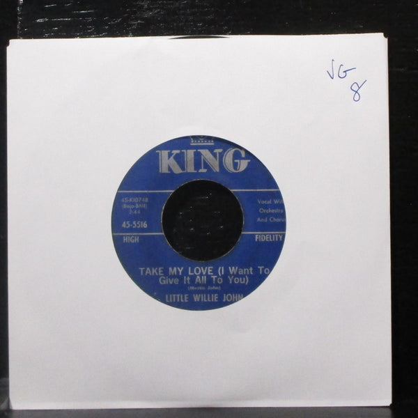 Little Willie John - Take My Love / Now You Know 7" VG Vinyl 45 King 45-5516 USA - Shuga Records
