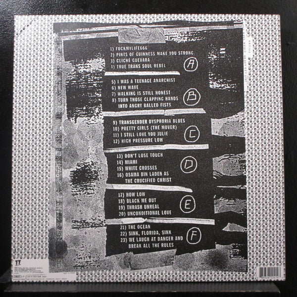 Against Me! - 23 Live Sex Acts 3 LP Mint- TTM007 Green & Blue Color Vinyl Record - Shuga Records