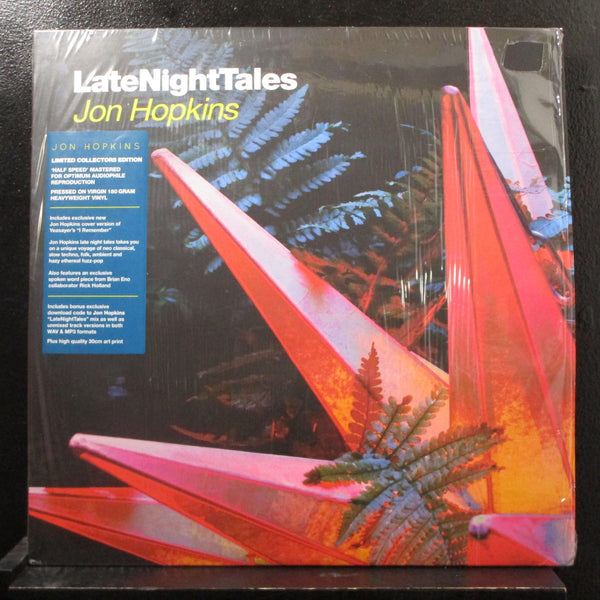 Jon Hopkins - LateNightTales 2 LP Mint- ALNLP39 UK 180g Vinyl Record w/Art Print - Shuga Records