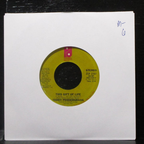 Teddy Pendergrass - Can't We Try / This Gift Of Life 7" Mint- Vinyl 45 ZS9 3107 - Shuga Records
