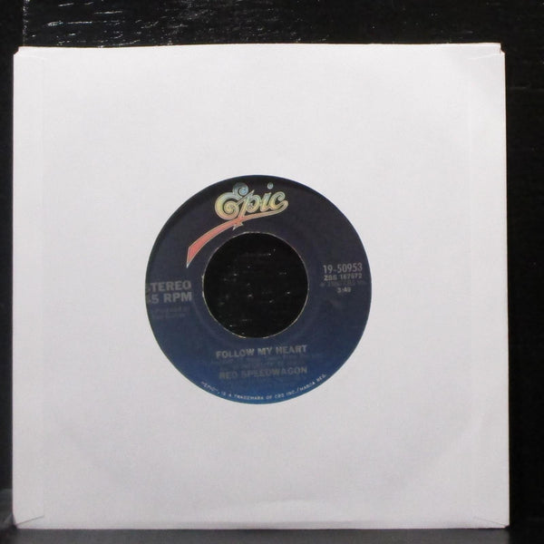 REO Speedwagon - Keep On Loving You / Follow My Heart 7" VG+ Vinyl 45 Epic 1980 - Shuga Records
