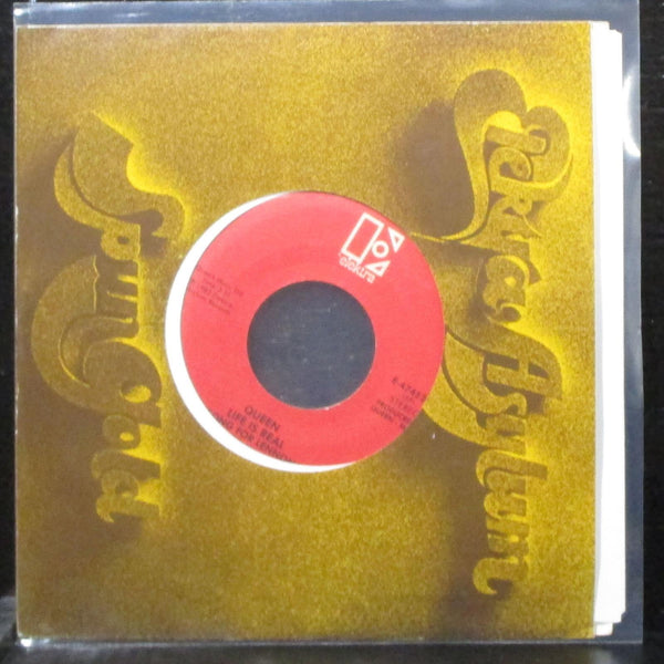 Queen - Body Language / Life Is Real 7" VG+ Vinyl 45 Elektra E-47452 USA 1982 - Shuga Records