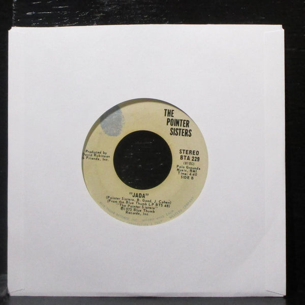 The Pointer Sisters - Yes We Can Can / Jada 7" Mint- Vinyl 45 Blue Thumb BTA 229 - Shuga Records