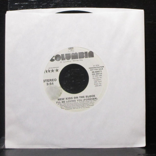 New Kids On The Block - I'll Be Loving You (Forever) 7" Mint- Promo Vinyl 45 - Shuga Records