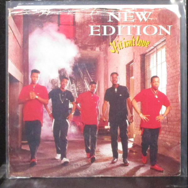New Edition - If It Isn't Love 7" VG+ Promo Vinyl 45 MCA-53264 USA 1988 - Shuga Records
