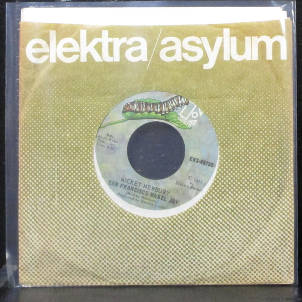 Mickey Newbury - An American Triology 7" VG Vinyl 45 Elektra EKS-46750 USA 1971 - Shuga Records