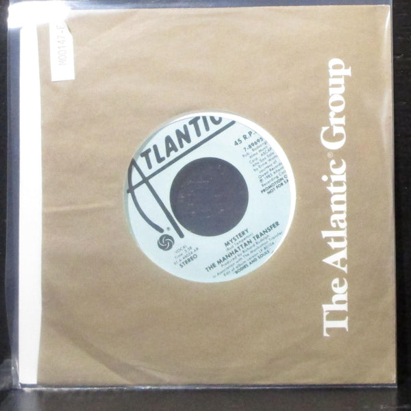 The Manhattan Transfer - Mystery 7" Mint- Promo Vinyl 45 Atlantic 7-89695 USA - Shuga Records