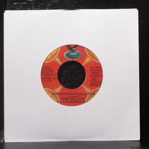 Hank Ballard & Midnighters - The Twist / Teardrops On Your Letter 7" Vinyl 45 - Shuga Records