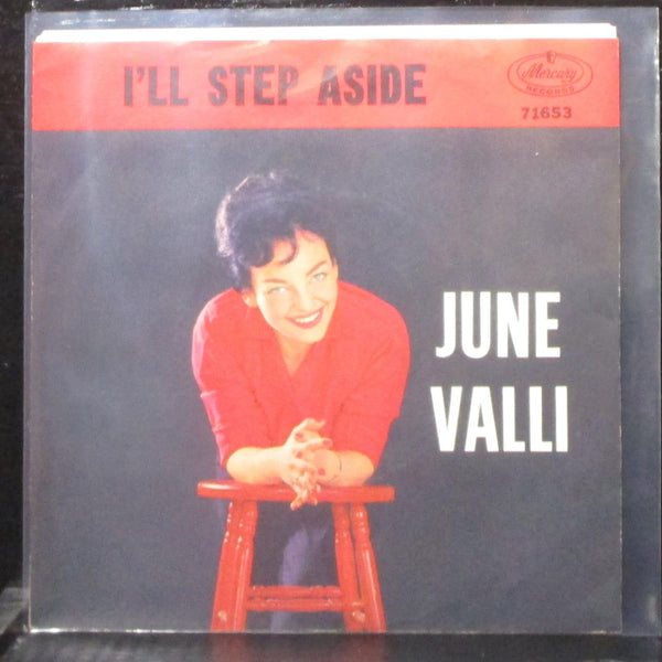 June Valli - I'll Step Aside / Looking At The World 7" VG+ Vinyl 45 Mercury 1960 - Shuga Records