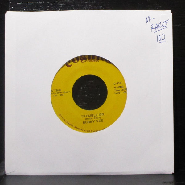 Bobby Vee - Tremble On / Always Be Each Other's Best Friend 7" Mint- rare 45 - Shuga Records