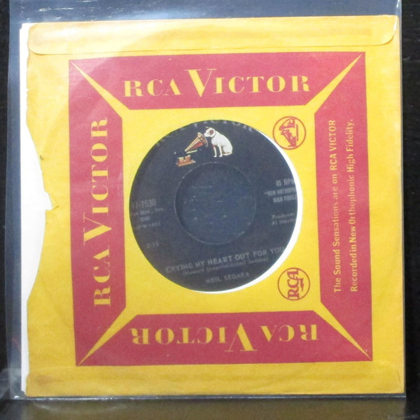 Neil Sedaka - Crying My Heart Out For You 7" Mint- Vinyl 45 RCA 47-7530 USA 1959 - Shuga Records
