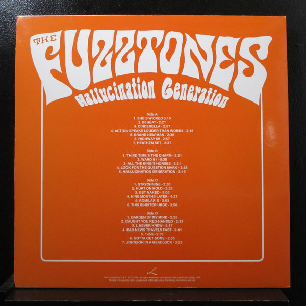 The Fuzztones - Hallucination Generation 2 LP Mint- LR343 Europe 2012 Record - Shuga Records
