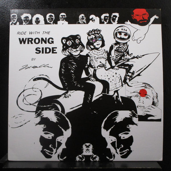 Todd Congelliere - Ride With The Wrong Side LP Mint- #181 Red Vinyl Record - Shuga Records