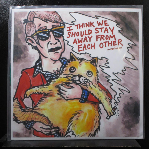 Various - I Think We Should Stay Away From Each Other LP Mint- LR-01 Green Vinyl - Shuga Records