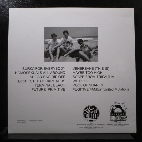 Venereans - Future Primitive LP New TTT-028 Spain 2009 Vinyl Record - Shuga Records