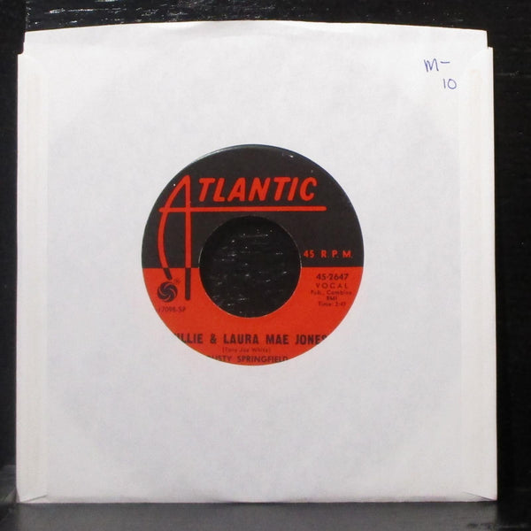 Dusty Springfield - Willie & Laura Mae Jones 7" Mint- Vinyl 45-2647 Atlantic - Shuga Records