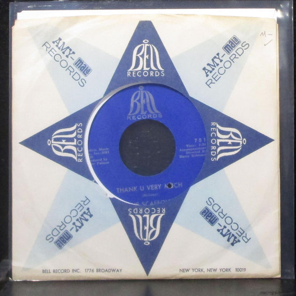 The Scaffold - Thank U Very Much / Ide B The First 7" VG+ Vinyl 45 Bell 701 USA - Shuga Records