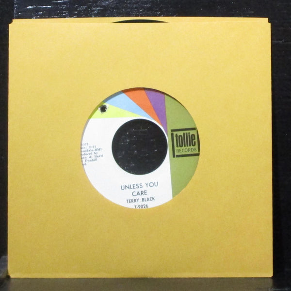 Terry Black - Can't We Go Somewhere? / Unless You Care 7" VG+ 45 Tollie T-9026 - Shuga Records