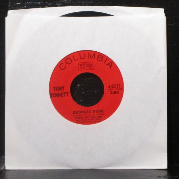 Tony Bennett - The Very Thought Of You / Georgia Rose 7" VG+ Vinyl 45 Columbia - Shuga Records