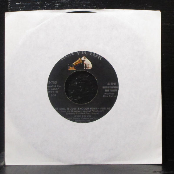 Jesse Belvin - Guess Who / My Girl Is Just Enough Woman For Me 7" VG+ 45 RCA - Shuga Records