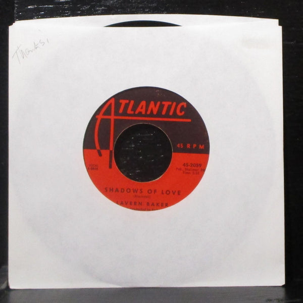 Lavern Baker - Wheel Of Fortune / Shadows Of Love 7" VG+ 45-2059 Atlantic 1960 - Shuga Records