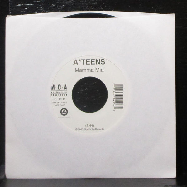 A*Teens - Dancing Queen / Mamma Mia 7" Mint- 45 MCA 314 561 415-7 USA 2000 - Shuga Records