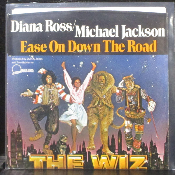 Diana Ross & Michael Jackson - Ease On Down The Road 7" Mint- Promo Vinyl 45 - Shuga Records