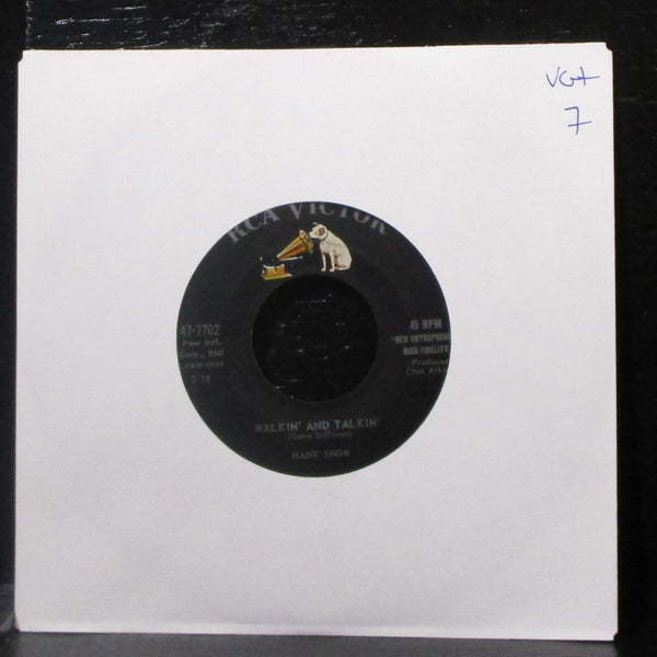 Hank Snow - Walkin' And Talkin' / Rockin' Rollin' Ocean 7" VG+ Vinyl 45 RCA 1960 - Shuga Records