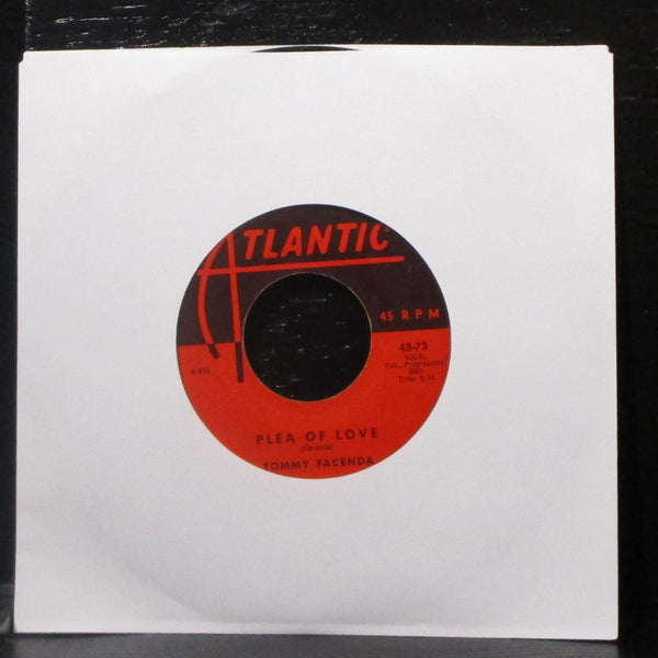 Tommy Facenda - High School U.S.A. (Los Angeles Area) 7" VG Vinyl 45-73 Atlantic - Shuga Records