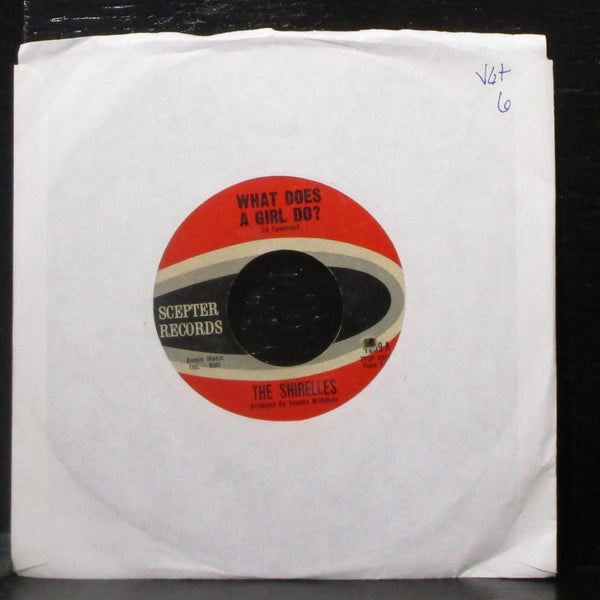 The Shirelles - What Does A Girl Do? / Don't Let it Happen To Us 7" VG+ Vinyl 45 - Shuga Records