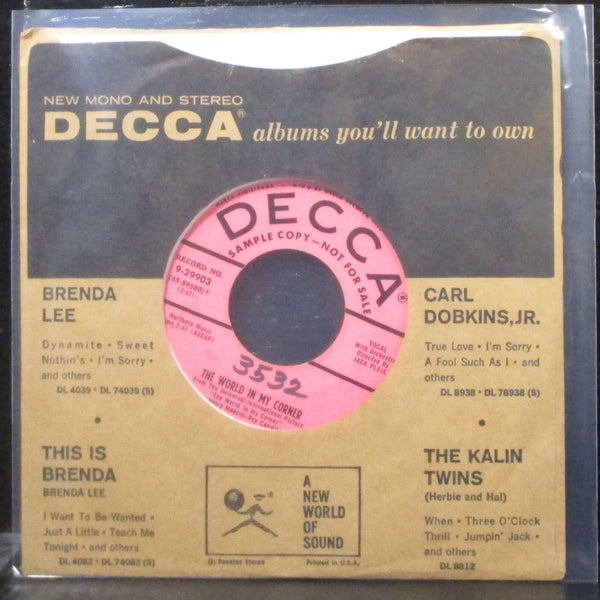 Sylvia Syms - I Could Have Danced All Night 7" VG+ Promo Vinyl 45 Decca 9-29903 - Shuga Records
