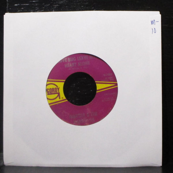Martha Reeves & Vandellas - Love Bug Leave My Heart Alone 7" Mint- 45 Gordy - Shuga Records