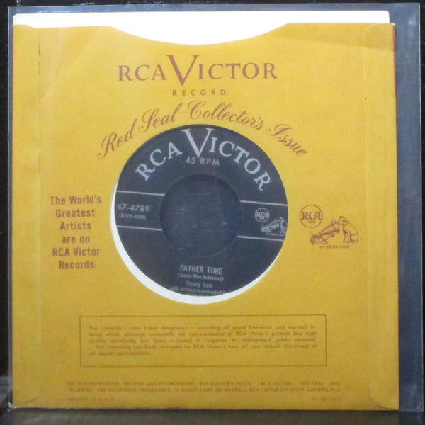 Sunny Gale - Father Time / I Laughed At Love 7" VG+ Vinyl 45 RCA 47-4789 USA - Shuga Records