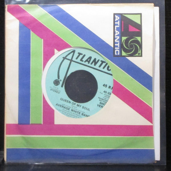 Average White Band - Queen Of My Soul 7" Mint- Promo Vinyl 45-3354 Atlantic 1976 - Shuga Records