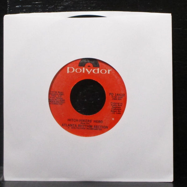 Atlanta Rhythm Section - Georgia Rhythm / Hitch-Hiker's Hero 7" Mint- Vinyl 45 - Shuga Records
