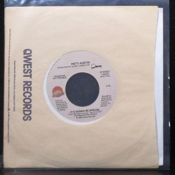 Patti Austin - It's Gonna Be Special 7" Mint- Promo Vinyl 45 Qwest 7-29373 USA - Shuga Records