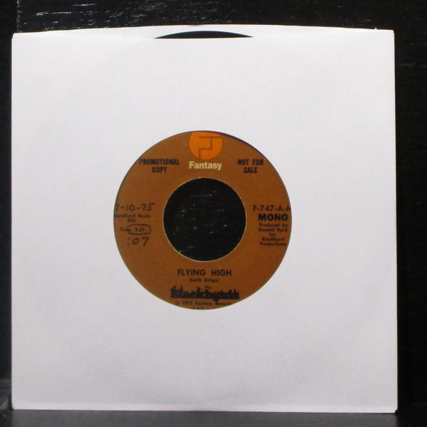 The Blackbyrds - Flying High 7" VG+ Promo Vinyl 45 Fantasy F-747-A USA 1975 - Shuga Records