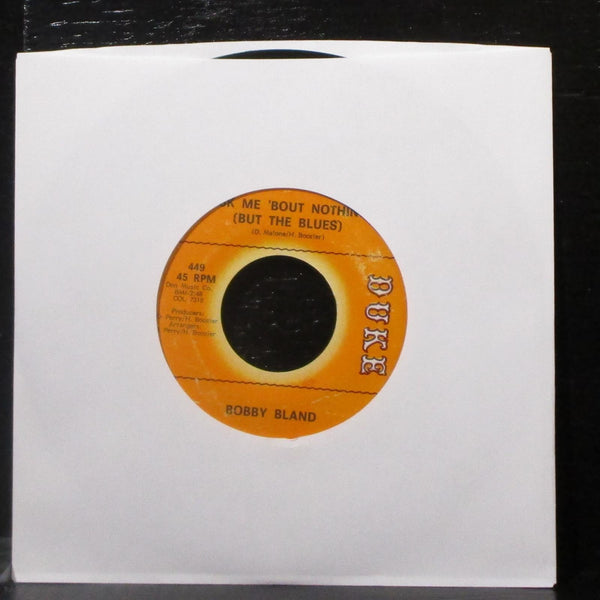 Bobby Bland - Chains Of Love / Ask Me 'Bout Nothing 7" VG+ Vinyl 45 Duke 449 - Shuga Records
